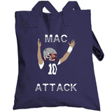 Mac Attack Mac 10 Mac Jones New England Football Fan T Shirt