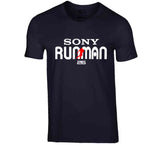Sony Michel Sony Runman 26 Walkman New England Football Fan T Shirt