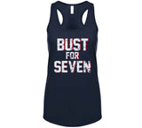 Bust For Seven New England Football Fan T Shirt