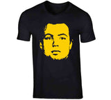 Charlie Mcavoy Big Face Silhouette Boston Hockey Fan T Shirt
