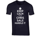 Chris Sale Keep Calm Boston Baseball Fan T Shirt