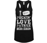 Patrice Bergeron I Love Boston Hockey Fan T Shirt