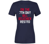 Bill Belichick 7th Day Rest New England Football Fan Distressed T Shirt