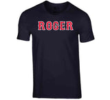 Roger Clemens  Roger Hall of Fame Boston Baseball Fan T Shirt