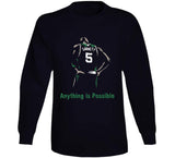 Kevin Garnett KG Anything is Possible Boston Basketball Fan  T Shirt