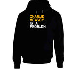 Charlie Mcavoy Is A Problem Boston Hockey Fan T Shirt