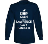 Lawrence Guy Keep Calm New England Football Fan T Shirt