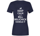 Bill Belichick Keep Calm New England Football Fan T Shirt