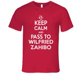 Wilfried Zahibo Keep Calm Pass To New England Soccer T Shirt