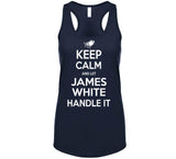 James White Keep Calm New England Football Fan T Shirt