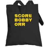 Score Bobby Orr Fred Cusick Call Boston Hockey Fan v2 T Shirt