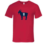 Julian Edelman Goat  New England Football Fan T Shirt