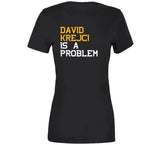 David Krejci Is A Problem Boston Hockey Fan T Shirt