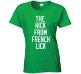 Larry Bird The Hick From French Lick Larry Legend Basketball Fan T Shirt