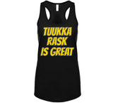 Tuukka Rask Is Great Boston Hockey Fan T Shirt