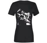 Retro Larry Bird and Red Boston Basketball Fan T Shirt