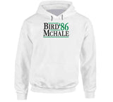 Boston 86 Champions Bird Mchale 86 Boston Basketball Fan T Shirt