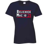Bill Belichick Mac Jones 2021 Presidential New England Football Fan T Shirt