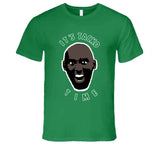 Tacko Fall It's Tacko Time Funny Boston Basketball Fan Green v2 T Shirt