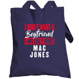 Mac Jones Boyfriend New England Football Fan T Shirt