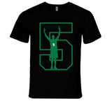 Kevin Garnett Number 5 Retirement Boston Basketball Fan V5 T Shirt