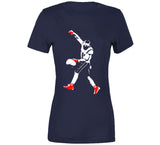 Julian Edelman Silhouette MVP New England Football Fan T Shirt