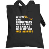 Jake Debrusk Boogeyman Boston Hockey Fan T Shirt