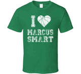 Marcus Smart I Heart Boston Basketball Fan T Shirt