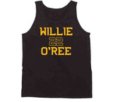 Willie O'ree 22 Pioneer Boston Hockey Fan T Shirt