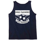 Diego Fagundez For President New England Soccer T Shirt