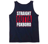 Straight Outta Foxboro New England Football Fan T Shirt