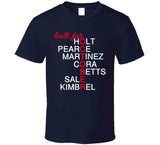 Built For October Boston Playoff Baseball Fan T Shirt