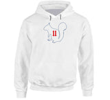 Julian Edelman The Squirrel 11 New England Football Fan white T Shirt