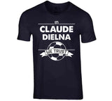 Claude Dielna We Trust New England Soccer T Shirt