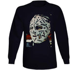 Gerry Cheevers Goalie Mask Boston Hockey Fan v3 T Shirt