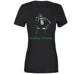 Kevin Garnett KG Anything is Possible Boston Basketball Fan  T Shirt