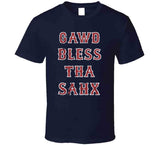 God Bless Boston Baseball Fan T Shirt