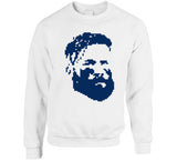 Fear The Beard Julian Edelman New England Football Retro 8 Bit Style T Shirt