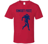 James White Sweet Feet New England Football Fan T Shirt