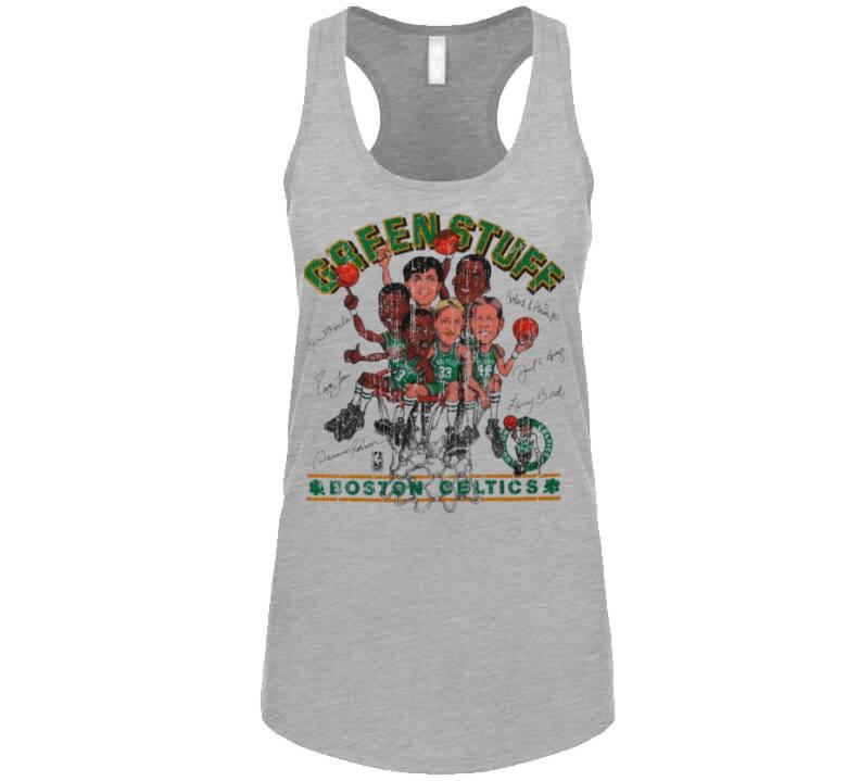 Celtics green stuff t shirt deals