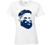 Fear The Beard Julian Edelman New England Football Retro 8 Bit Style T Shirt