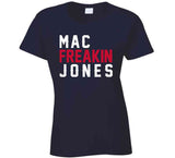 Mac Jones Freakin New England Football Fan T Shirt