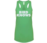 Larry Legend Bird Knows Boston Basketball Fan T Shirt