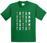 Jayson Tatum X5 Boston Basketball Fan V5 T Shirt