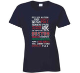 The Legend Of Boston Banner Boston Baseball Fan V3 T Shirt
