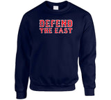 Defend The East Boston Baseball Fan Distressed T Shirt