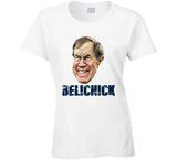 Bill Belichick Caricature New England Football Fan T Shirt