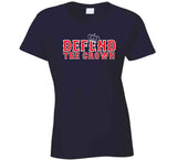 Defend The Crown Boston Baseball Fan T Shirt