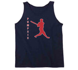 Pumpsie Green Silhouette Boston Baseball Fan T Shirt