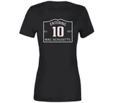 Entering Mac Achusetts Mac 10 Mac Jones New England Football Fan v2 T Shirt